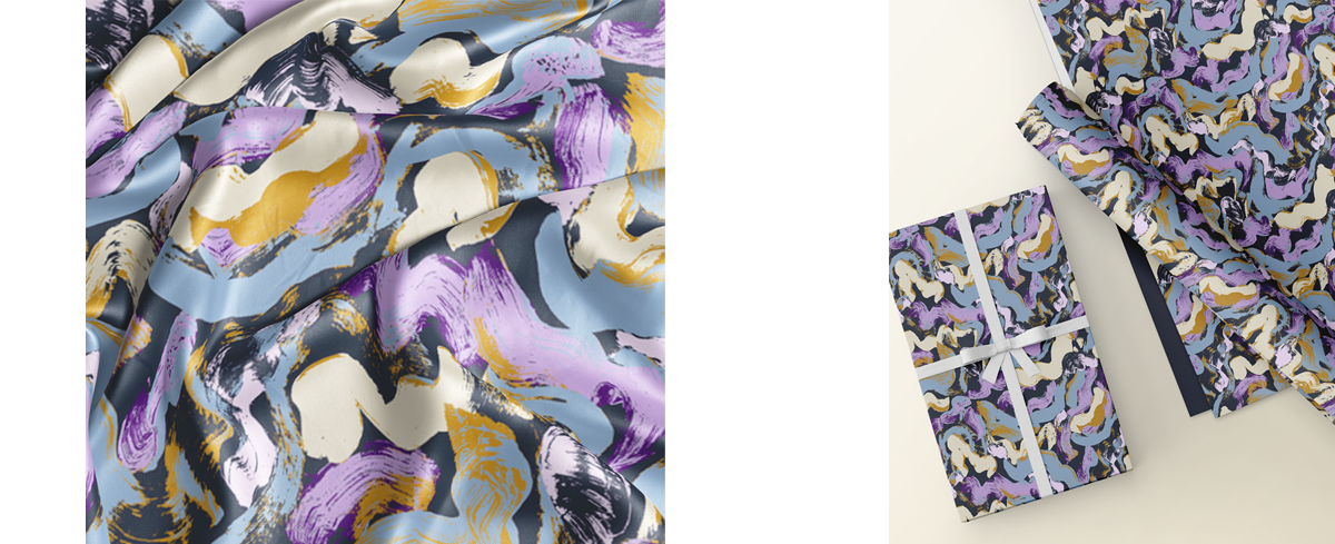 surfave pattern design as abstract pattern by Susanna Nousiainen studio
