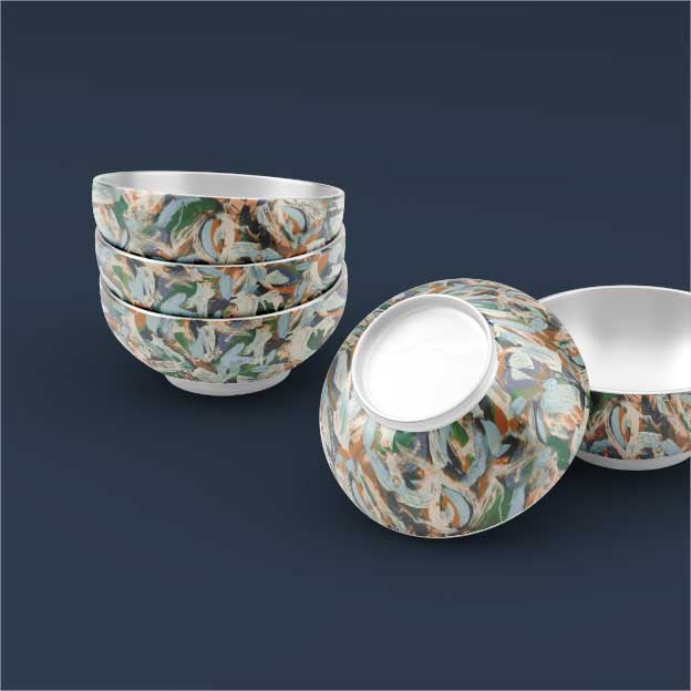This pattern features interconnected surface, creating a dynamic and visually engaging aesthetic.