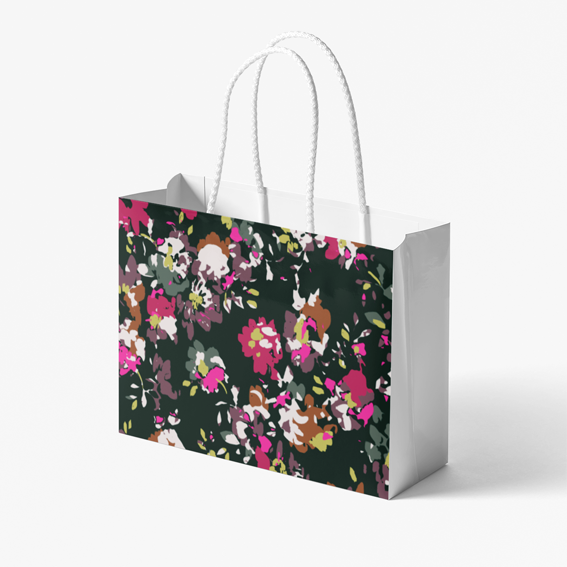 This vibrant design captures the essence of energy and movement, creating a visually striking and contemporary floral pattern. Perfect for infusing a burst of color and modern flair into your creative projects or adding a lively touch to your interior decor.