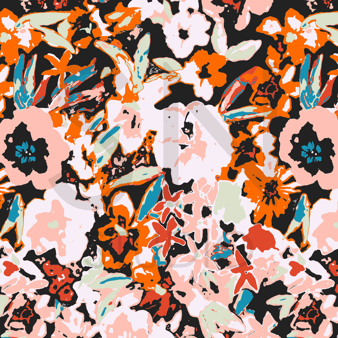 This pattern captures the essence of imperfect charm, creating a visually captivating and contemporary surface. Perfect for infusing a sense of artistic expression into your creative projects or adding a unique and modern aesthetic to your interior decor.