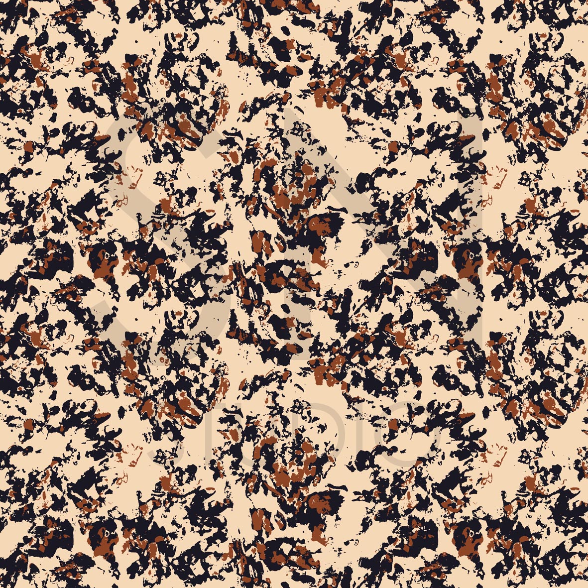 This unique pattern infuses a touch of the exotic into your creative projects, blending earthy hues with contemporary artistic flair. Perfect for adding a hint of natural elegance and wildlife allure to your fashion choices or interior decor.