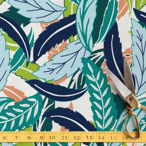 Surface pattern design 90s leaves by Susanna Nousiainen