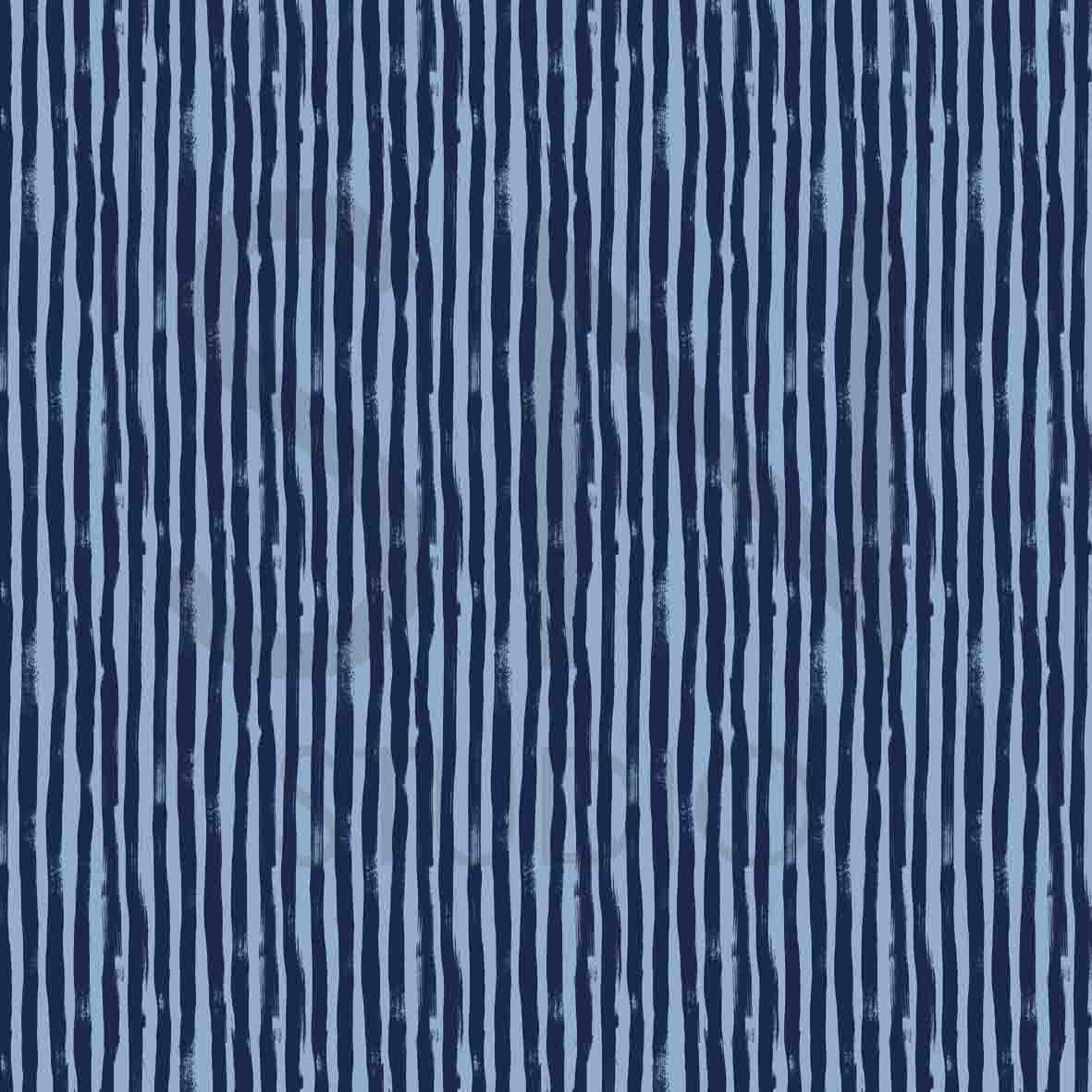 This design features an array of elegant stripe patterns in various shades of blue and indigo, creating a harmonious and stylish composition.